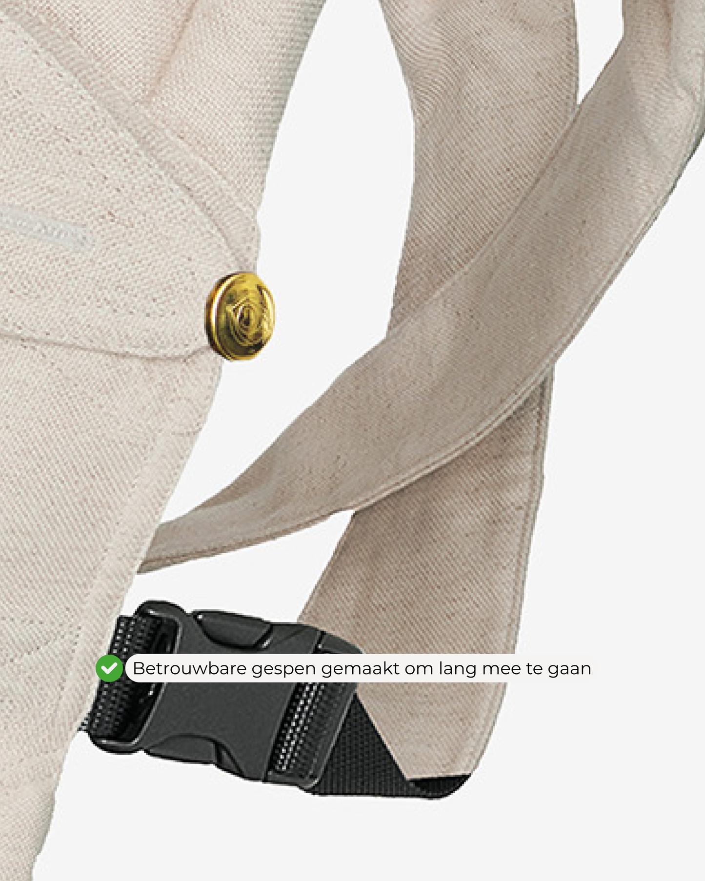 Draagzak baby | Gebroken Wit