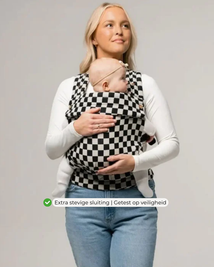 Draagzak baby | Zwart & Wit