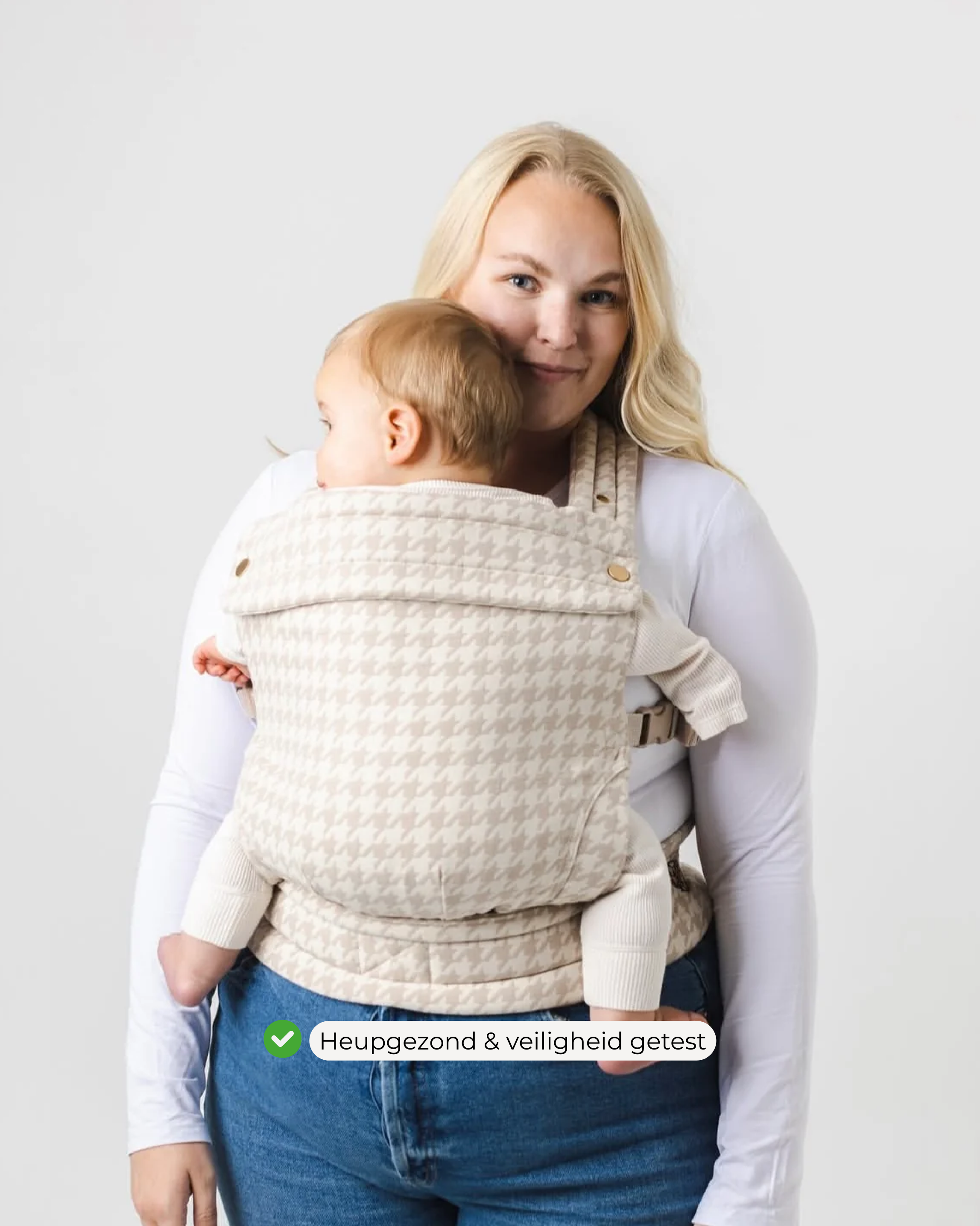 Draagzak baby | Organic Beige