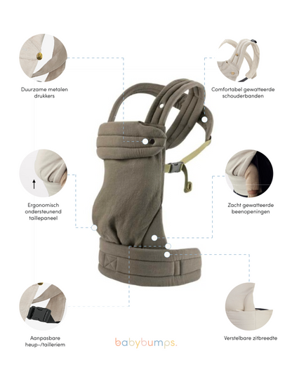 Draagzak baby | Groen