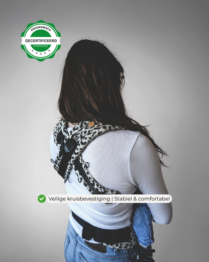 Draagzak baby | Luipaard Sneeuw