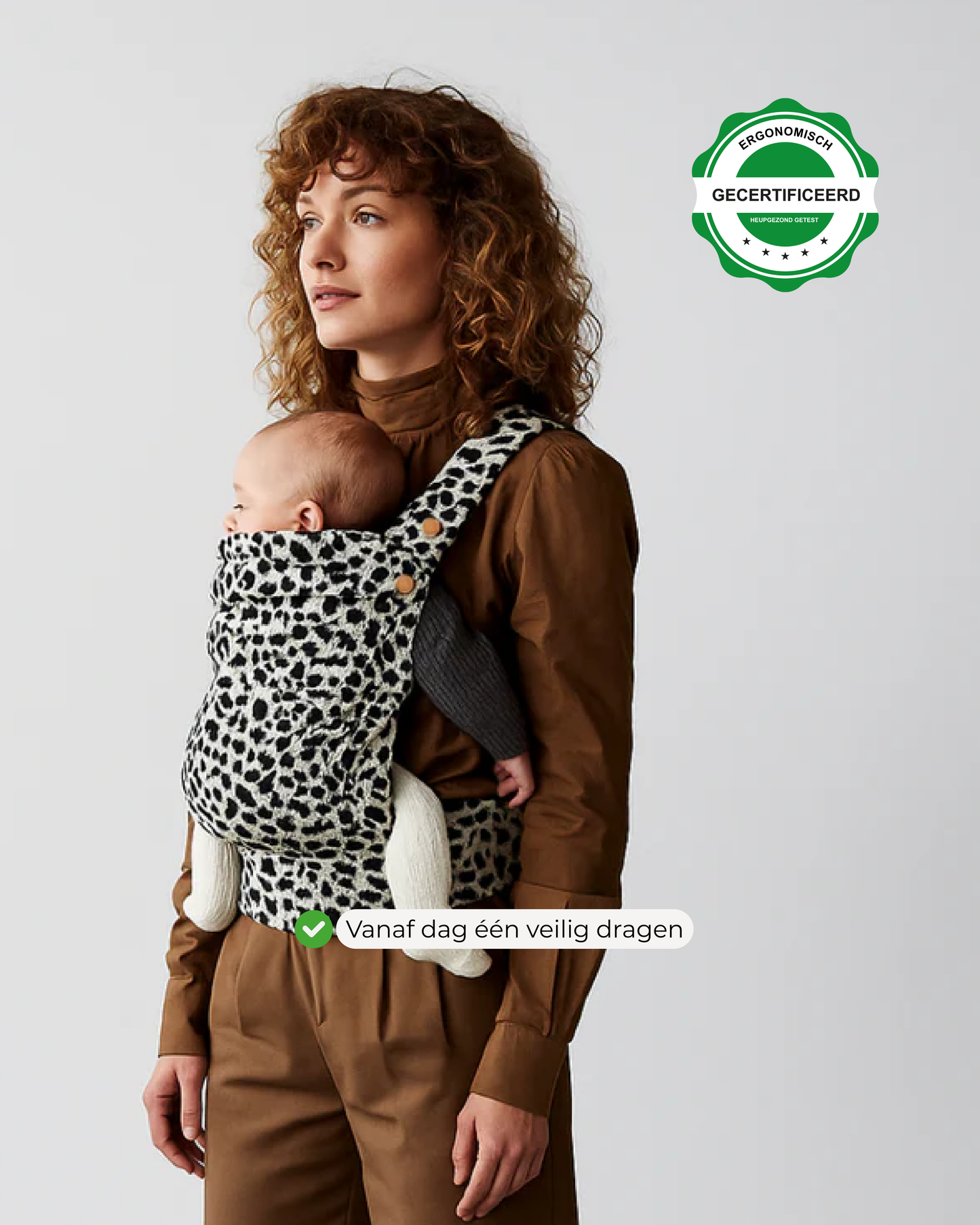 Draagzak baby | Luipaard Sneeuw