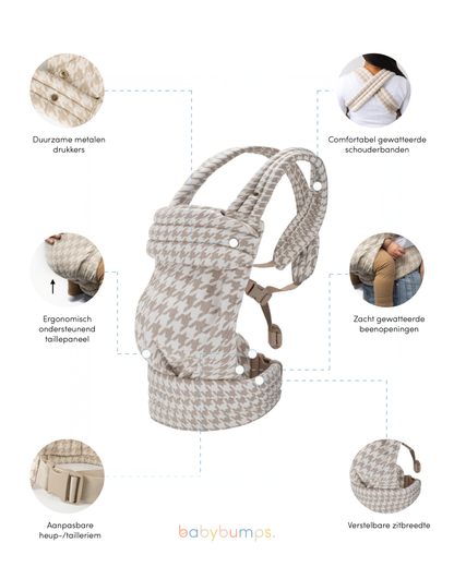 Draagzak baby | Organic Beige