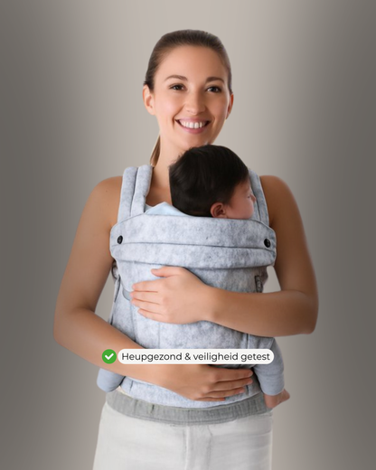 Draagzak baby | Marble Grijs