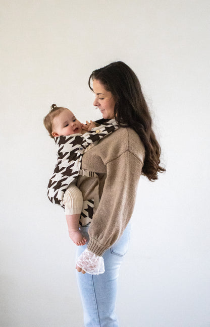 Draagzak baby | Beige & Bruin