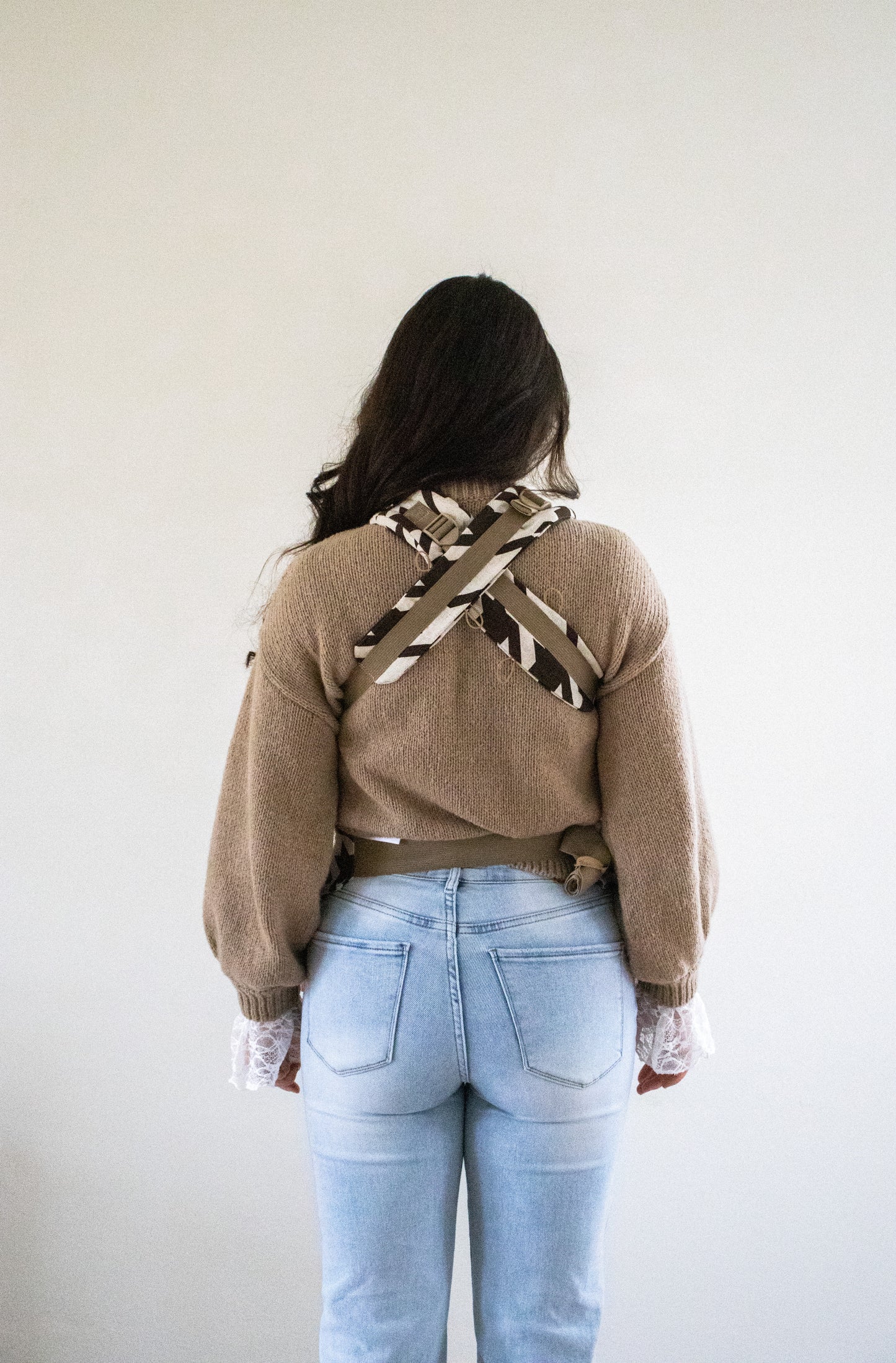 Draagzak baby | Beige & Bruin