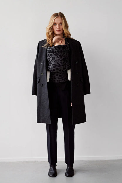 Draagzak baby | Luipaard Grijs